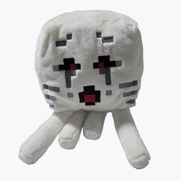 Ghost Video Game Character 14 inch Plush White Stuffed Animal Pillow Buddy Toy - Picture 1 of 5